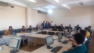 حضور رئیس مركز تحقیقات و آموزش كشاورزی و منابع طبیعی خراسان رضوی در محل برگزاری آزمون های سنجش مهارت های كشاورزی